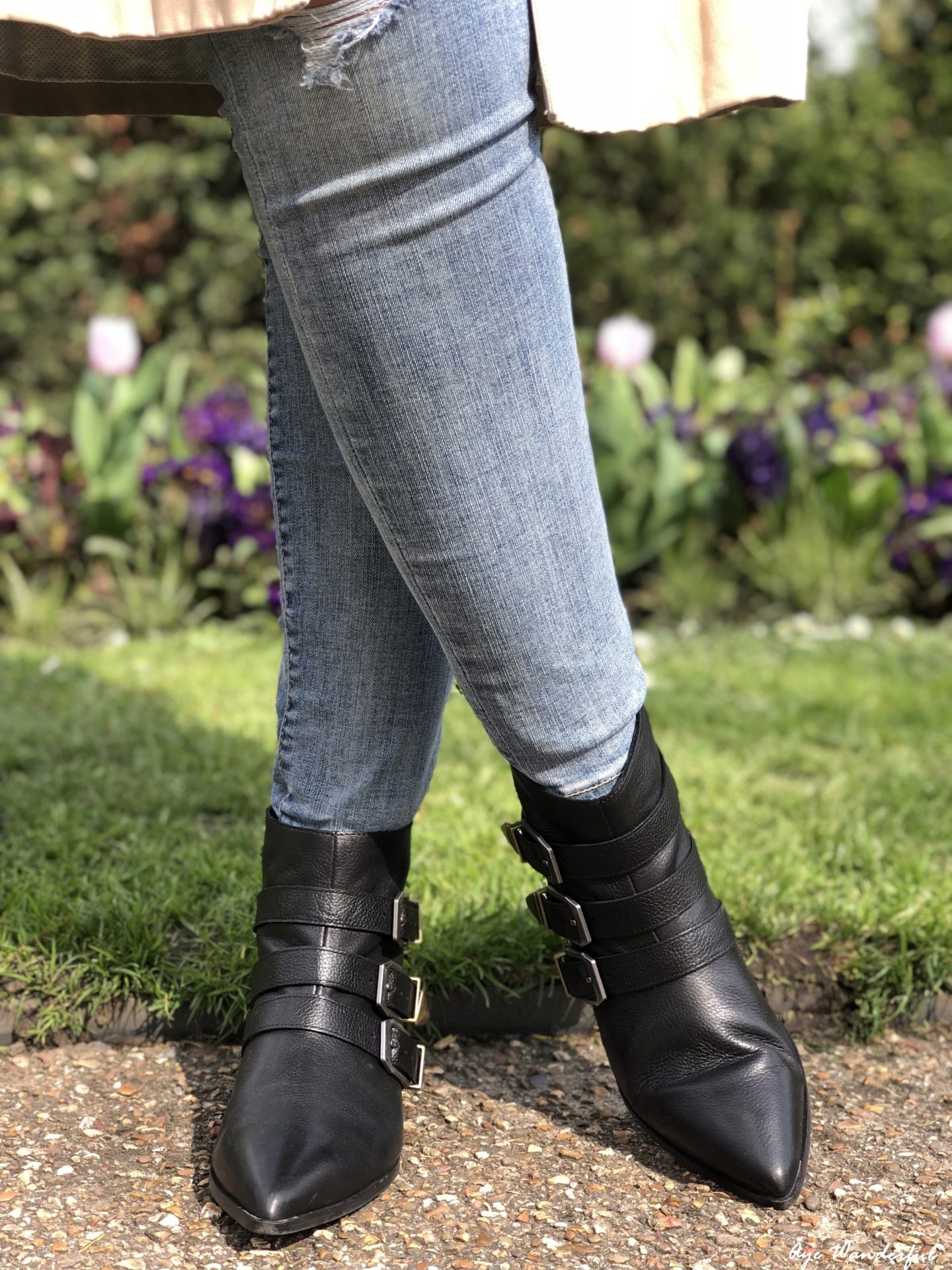 Leather Boots with Buckles And Other Stories - What's new in my Spring Wardrobe 2018 - www.ayewanderful.com