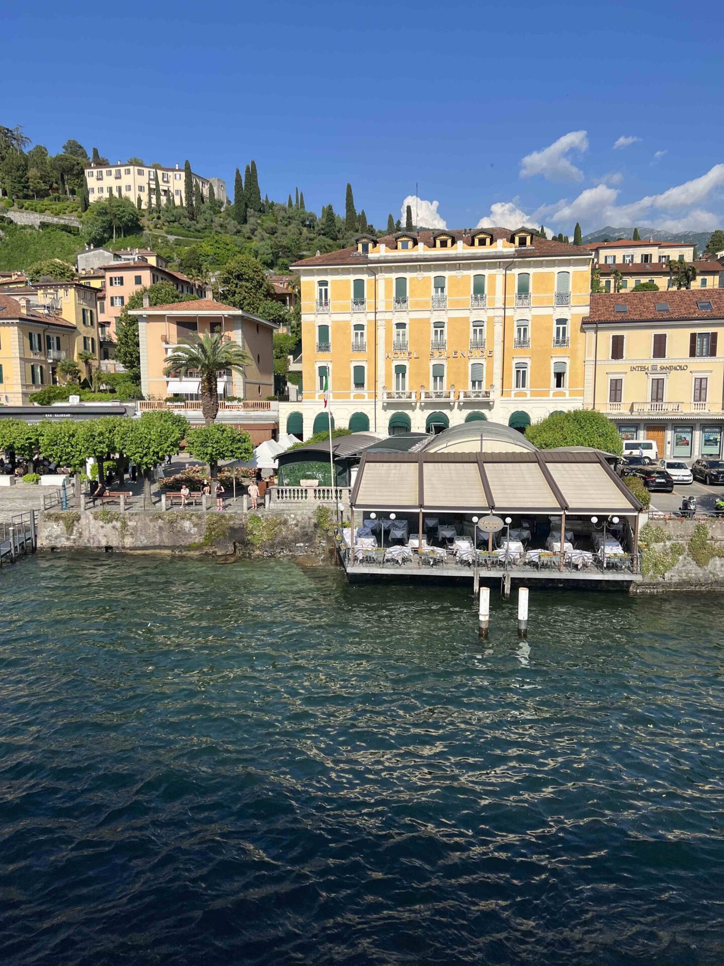 Lake Como with kids