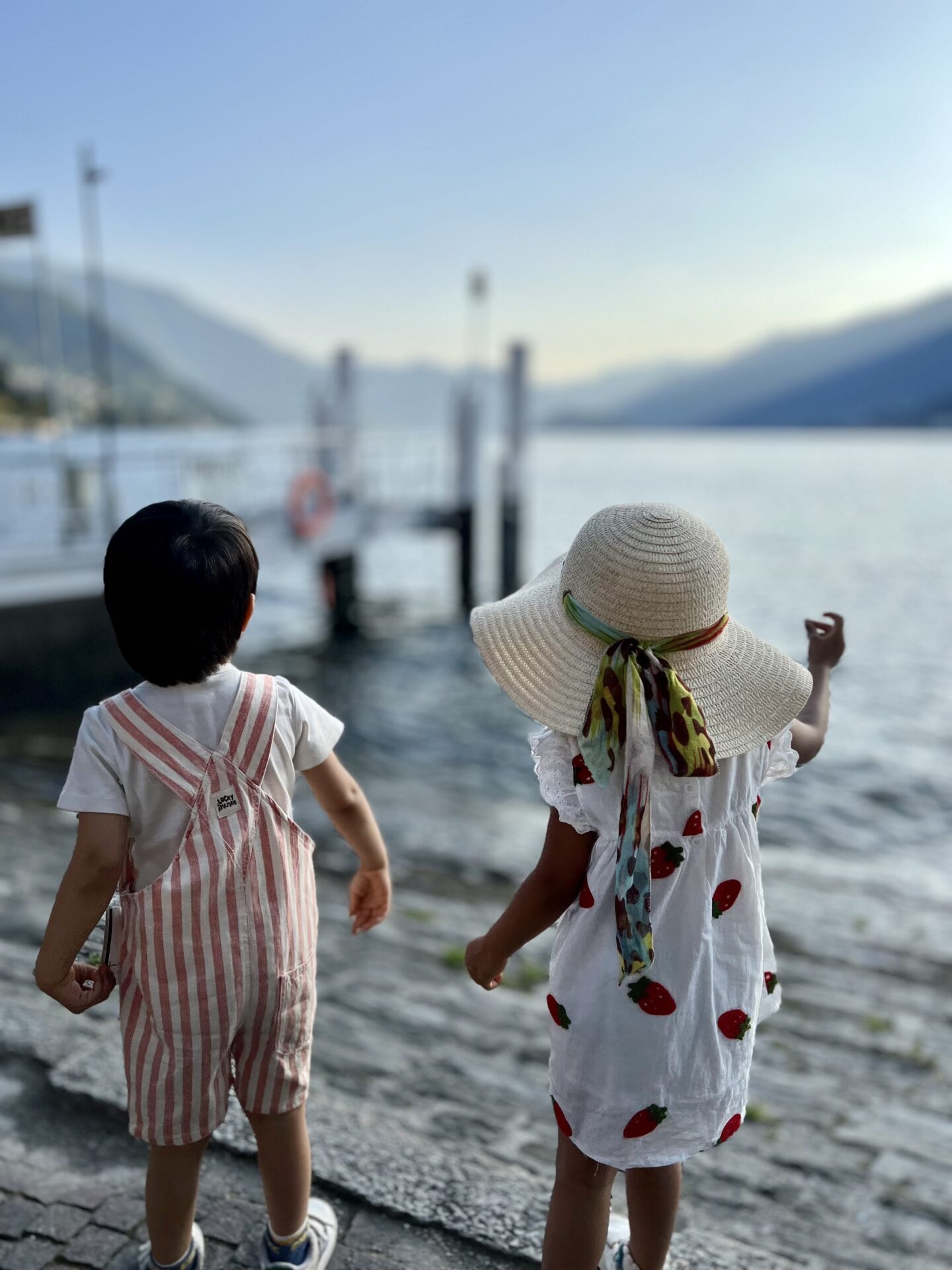 Lake Como Bellagio at Sunset