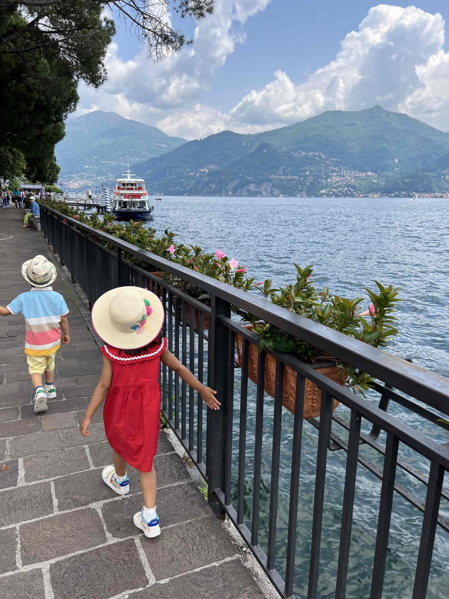 Lake Como with Kids Menaggio Lakeside promenade