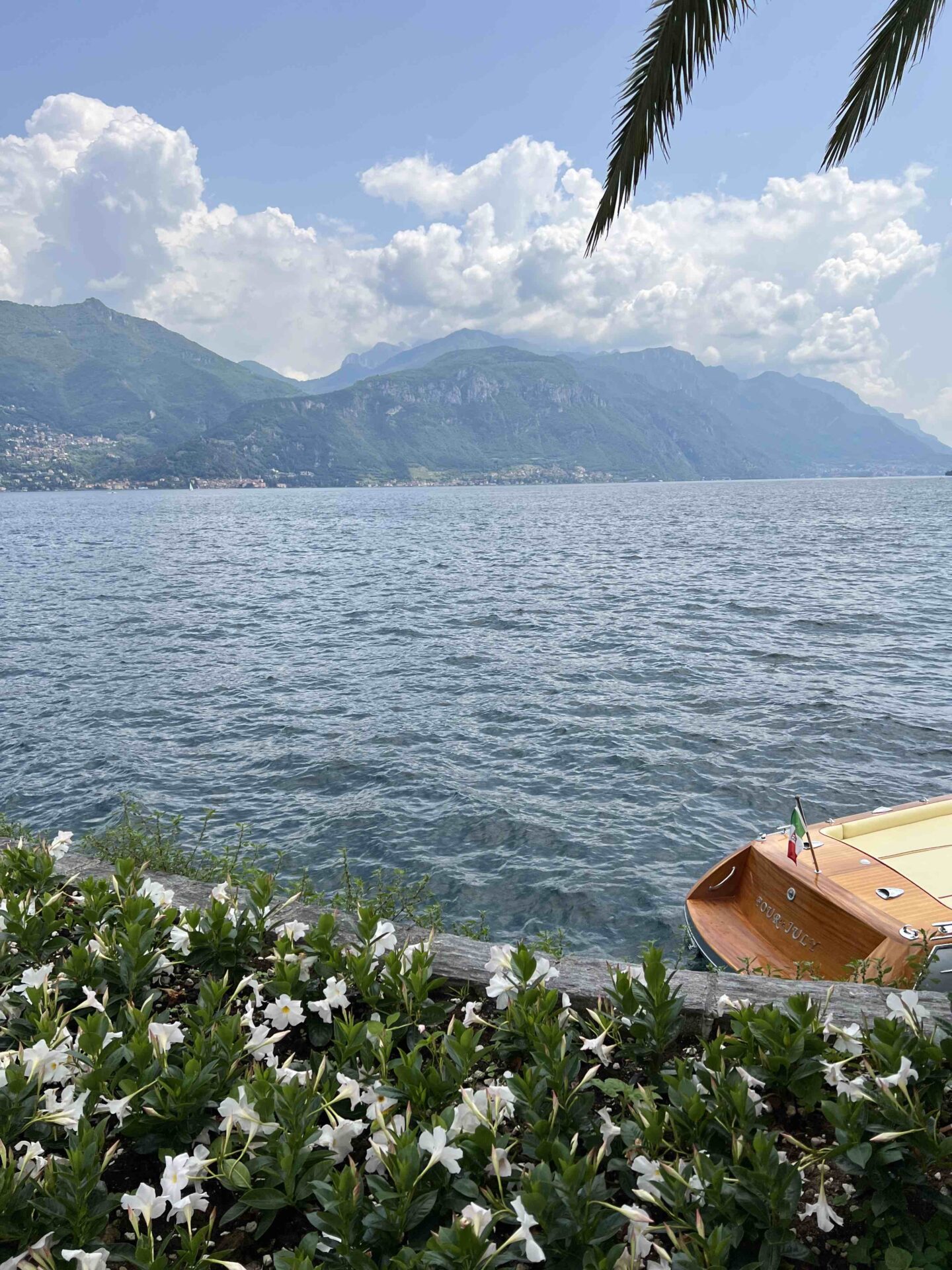 Lake Como with kids