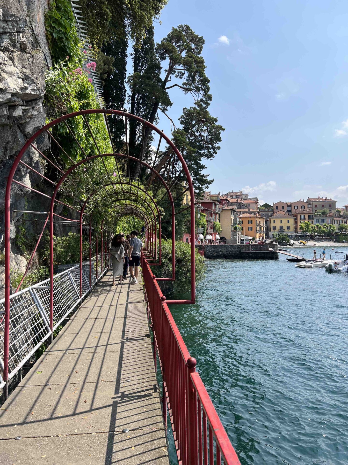 Lake Como with kids Walk of Lovers