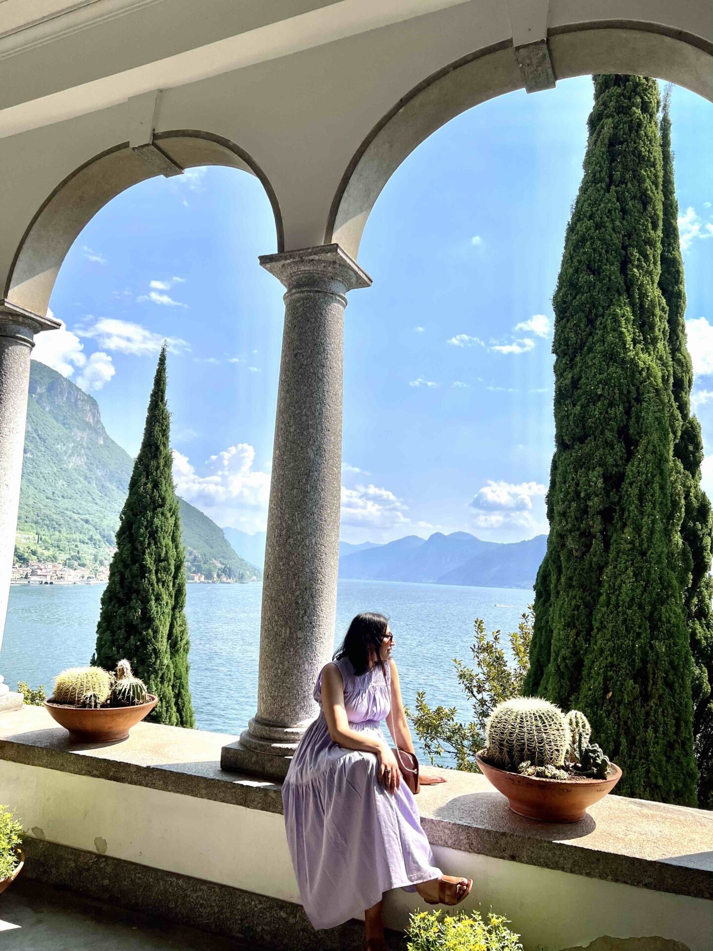 Lake Como with kids Villa Monastero