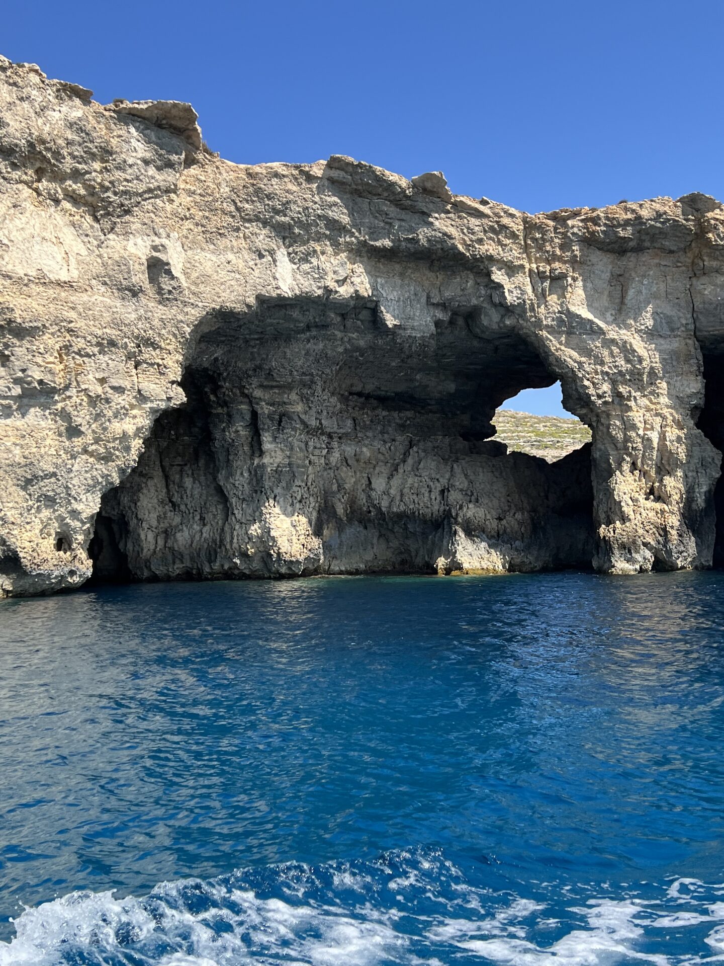 visiting Comino island in Malta By ferry