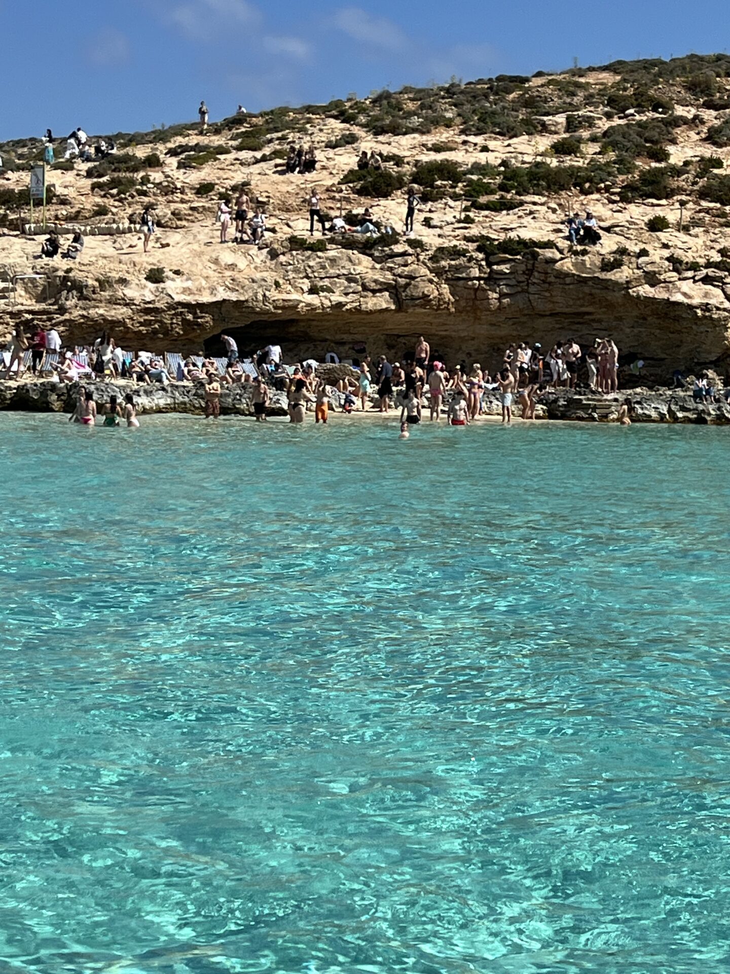 visiting Comino island in Malta By ferry