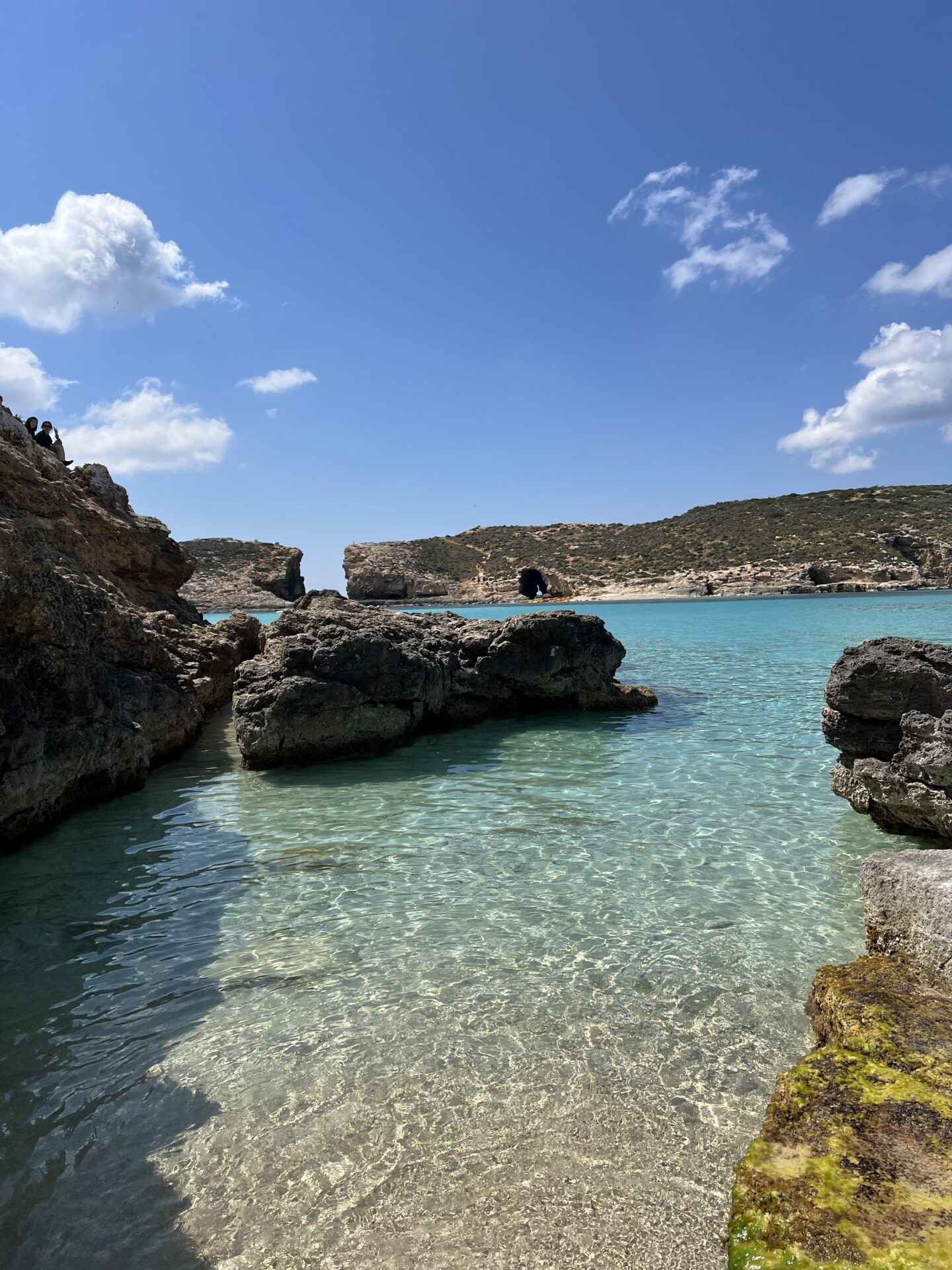 visiting Comino island in Malta